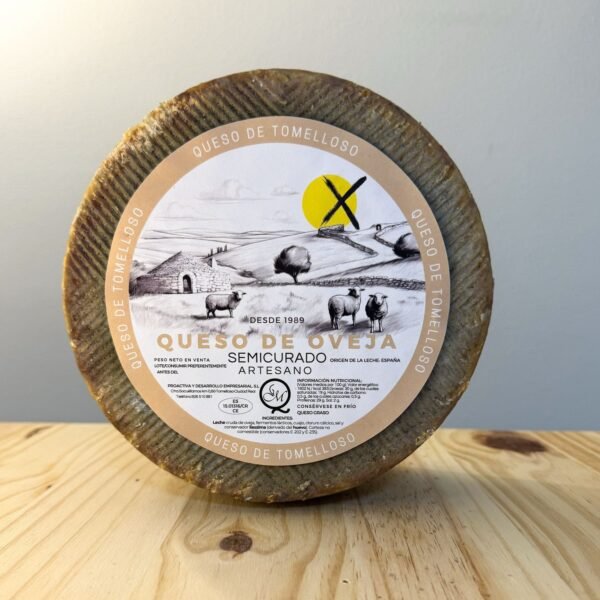 Queso de oveja semicurado artesano