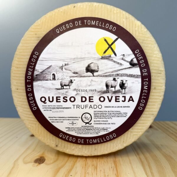 Queso manchego trufado