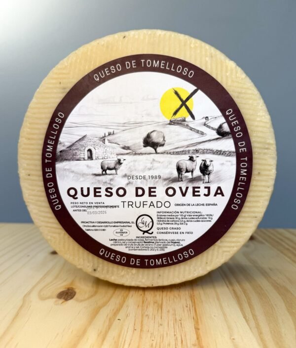 Queso manchego trufado