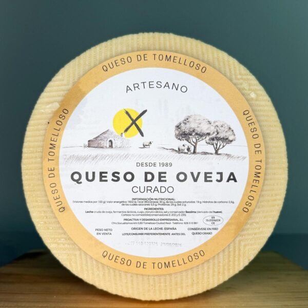 Queso de tomelloso curado