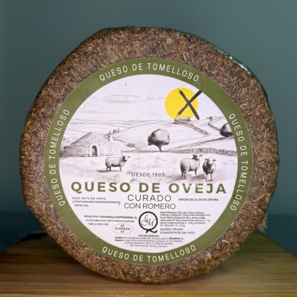 Queso de Oveja Curado con Romero